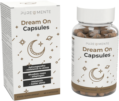 Pure Mente Dream On Capsules contra el estrés – precio, en farmacias, opiniones, comprar