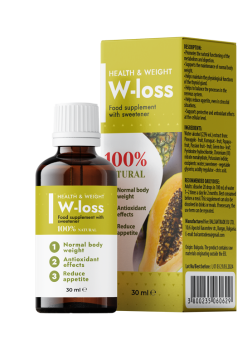 W-LOSS gotas para adelgazar – precio, en farmacias, opiniones, comprar